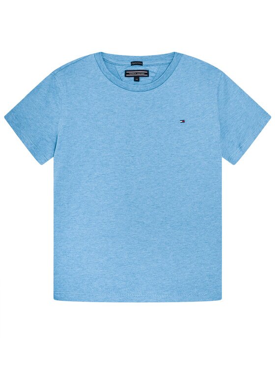 Tommy Hilfiger Tricou KB0KB04140 S Albastru celest Regular Fit