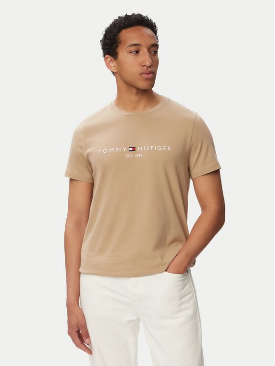 Tommy Hilfiger Tricou Logo Tee MW0MW11797 Regular Fit