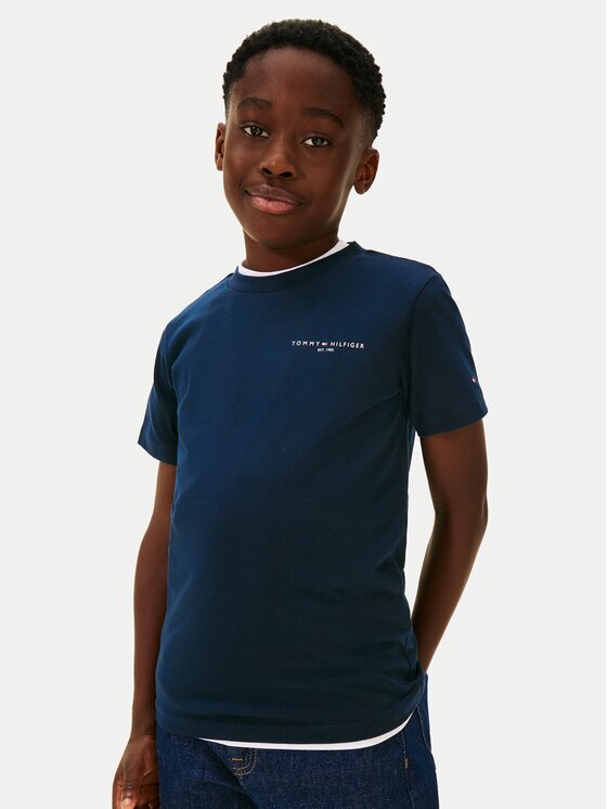 Tommy Hilfiger Tricou Mini Corp KS0KS00661 Regular Fit
