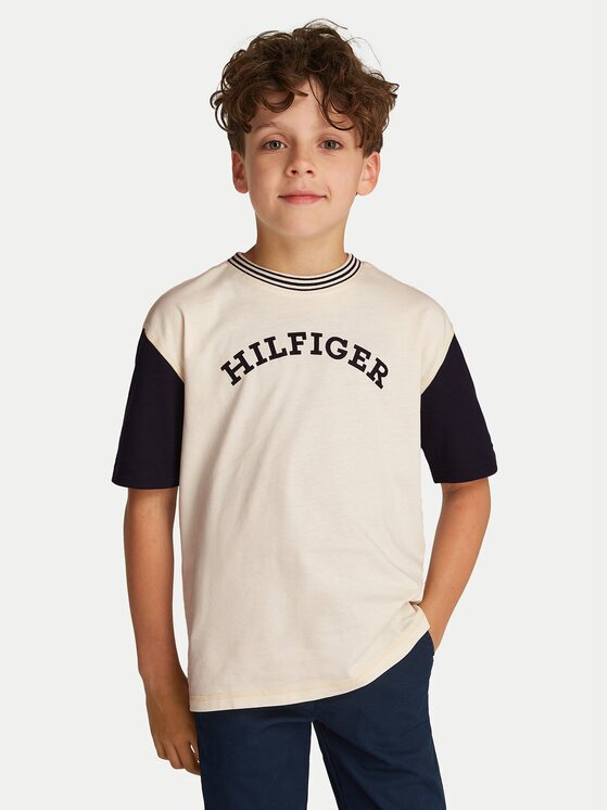 Tommy Hilfiger Tricou Monotype Graphic KB0KB09360 Regular Fit