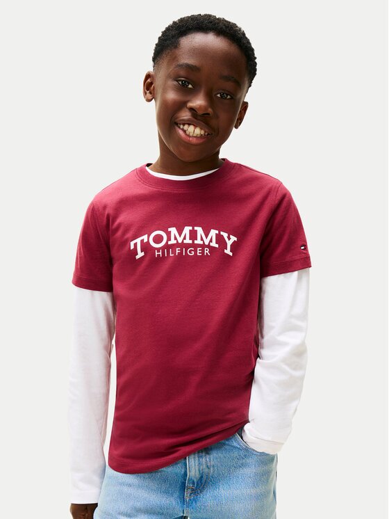 Tommy Hilfiger Tricou Monotype Print KB0KB10051 Regular Fit