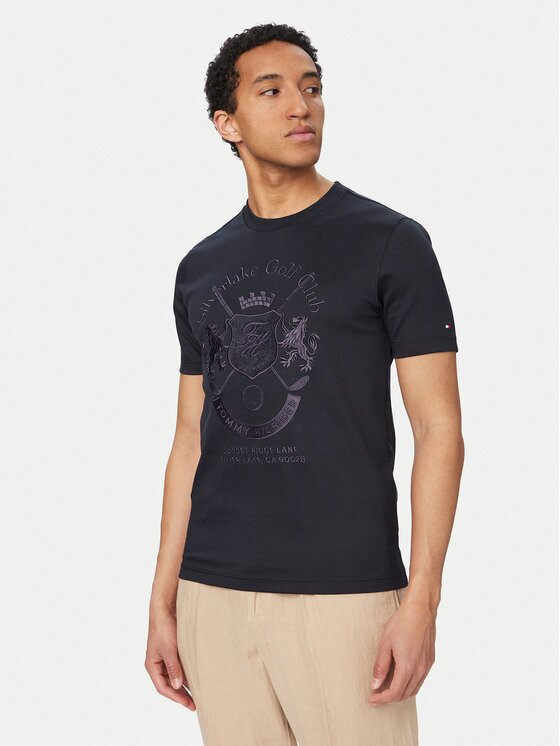 Tommy Hilfiger Tricou MW0MW42373 Regular Fit