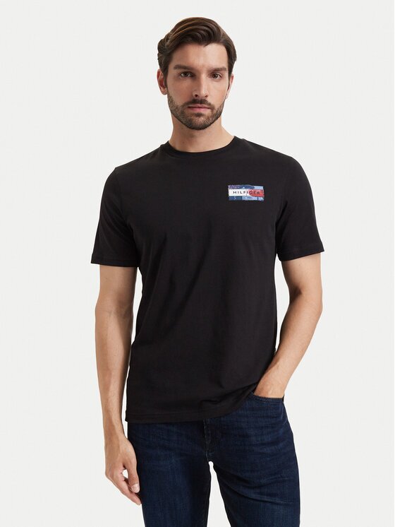 Tommy Hilfiger Tricou MW0MW44876 Regular Fit