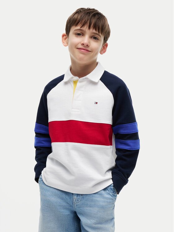 Tommy Hilfiger Tricou polo Colourblock KB0KB10584 Regular Fit