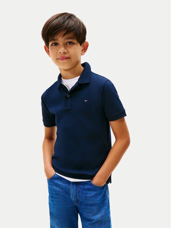 Tommy Hilfiger Tricou polo Essential KB0KB10007 Regular Fit