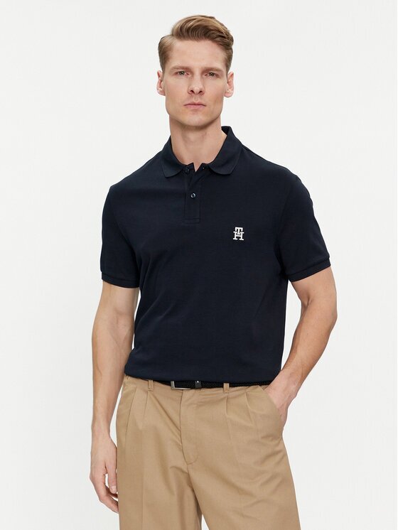 Tommy Hilfiger Tricou polo Interlock MW0MW34783 Regular Fit