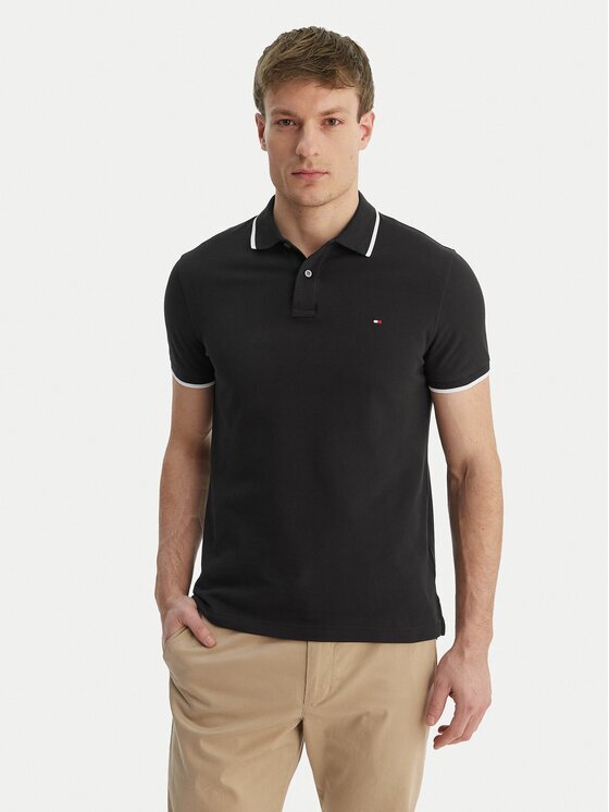 Tommy Hilfiger Tricou polo Pique MW0MW42748 Regular Fit
