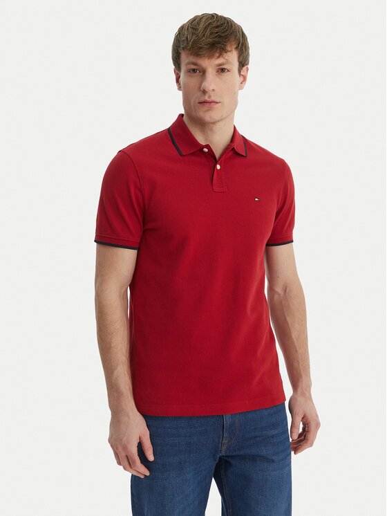Tommy Hilfiger Tricou polo Pique MW0MW42750 Regular Fit