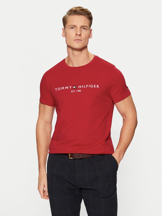 Tommy Hilfiger Tricou Tommy Logo MW0MW11797 Regular Fit