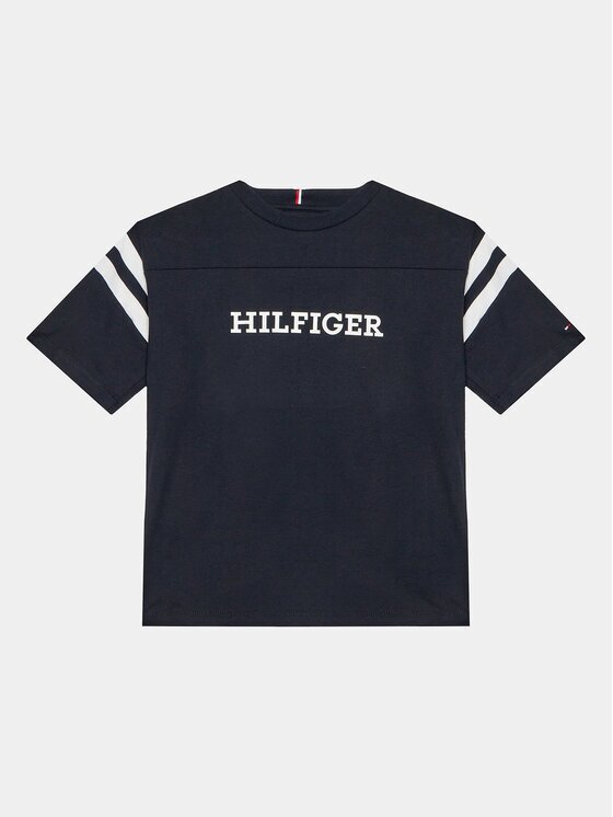 Tommy Hilfiger Tricou Varsity KB0KB08678 D Regular Fit