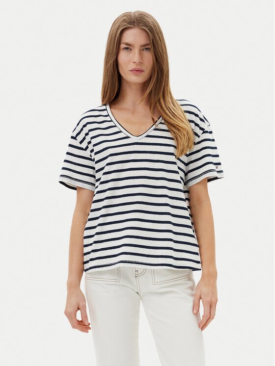 Tommy Hilfiger Tricou WW0WW44551 Regular Fit