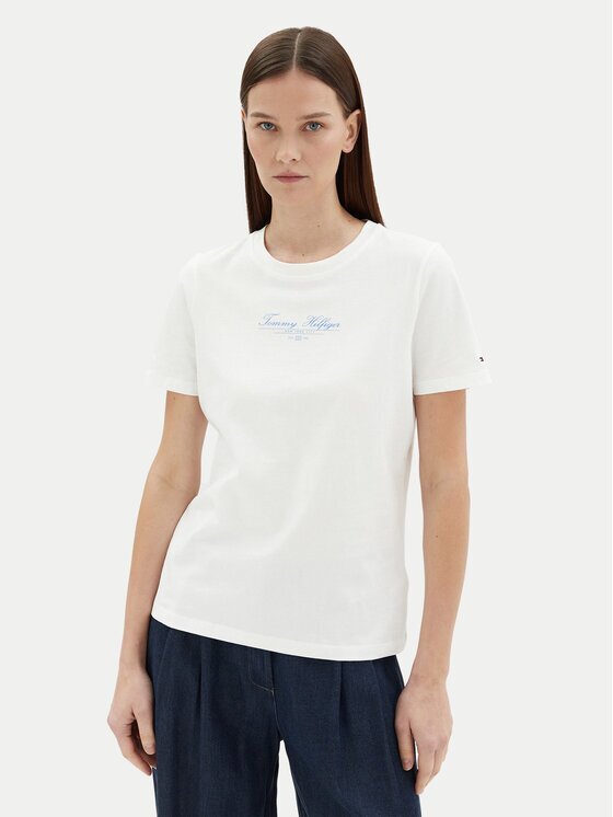 Tommy Hilfiger Tricou WW0WW45428 Regular Fit