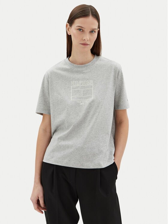 Tommy Hilfiger Tricou WW0WW45525 Relaxed Fit