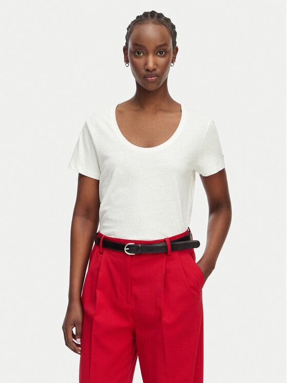 Tommy Hilfiger Tricou WW0WW48705 Regular Fit