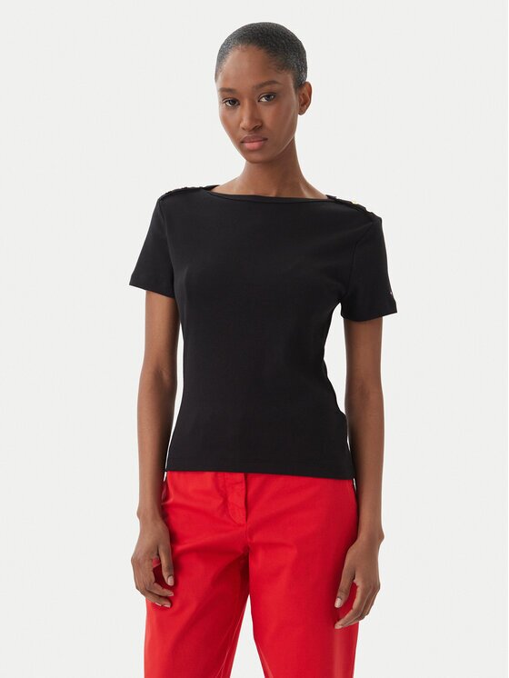 Tommy Hilfiger Tricou WW0WW49250 Slim Fit