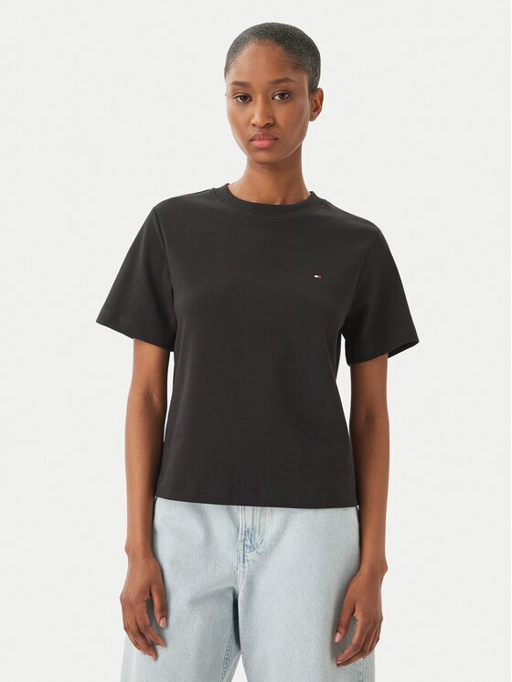 Tommy Hilfiger Tricou WW0WW49646 Boxy Fit