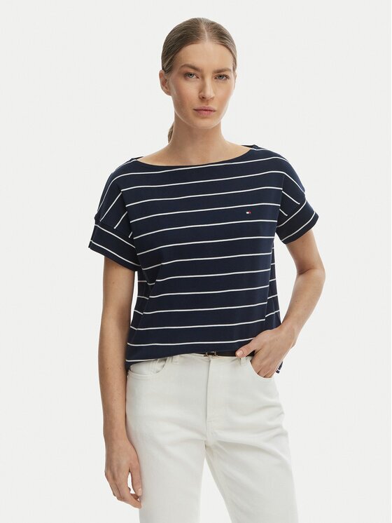 Tommy Hilfiger Tricou WW0WW49723 Loose Fit
