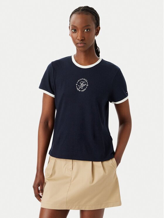 Tommy Hilfiger Tricou WW0WW50032 Regular Fit