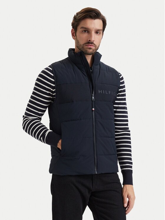 Tommy Hilfiger Vestă elegantă Branded MW0MW45275 Regular Fit