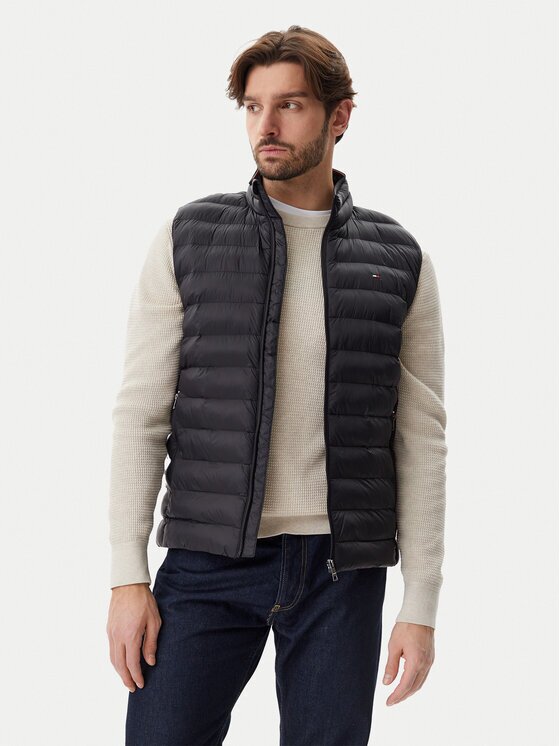 Tommy Hilfiger Vestă elegantă Core Packable MW0MW39989 Regular Fit