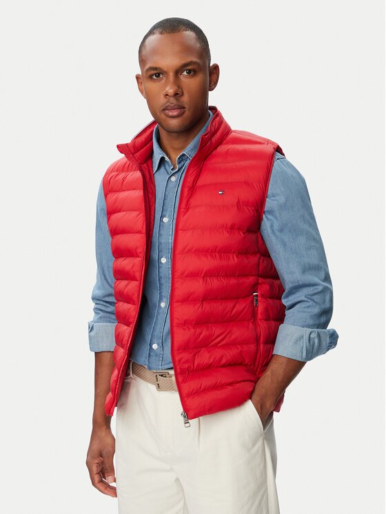 Tommy Hilfiger Vestă elegantă MW0MW37677 Regular Fit