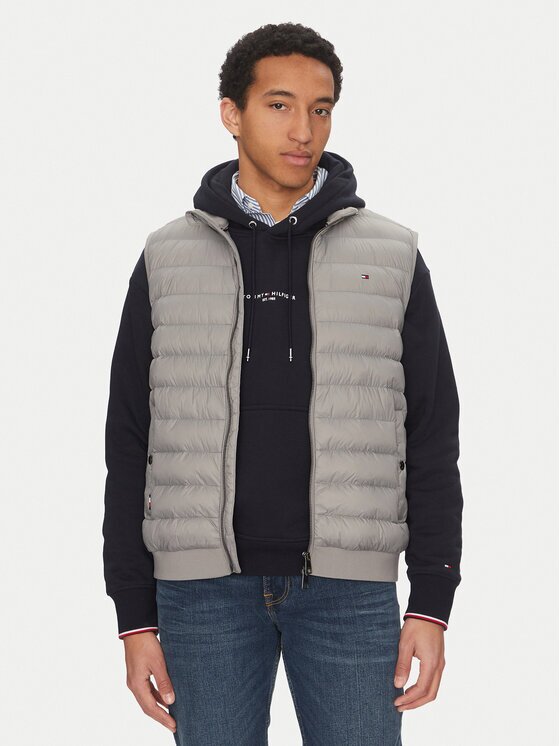 Tommy Hilfiger Vestă elegantă MW0MW38982 Regular Fit