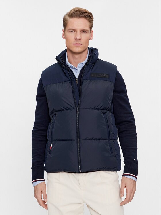 Tommy Hilfiger Vestă elegantă New York MW0MW32769 Regular Fit
