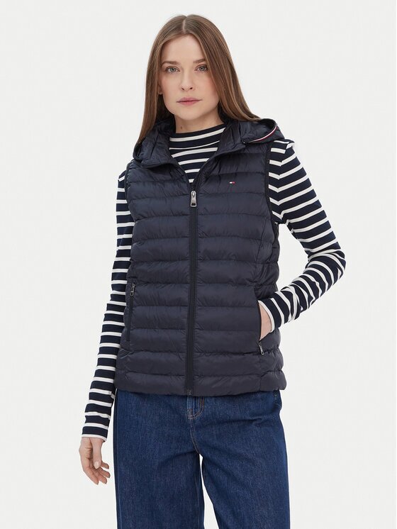 Tommy Hilfiger Vestă Global Stripe WW0WW42051 Regular Fit
