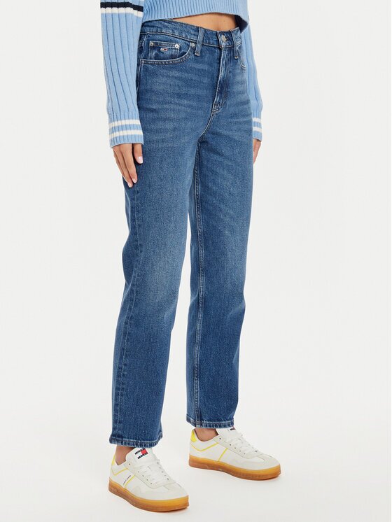 Tommy Jeans Blugi Izzie DW0DW19600 Straight Fit