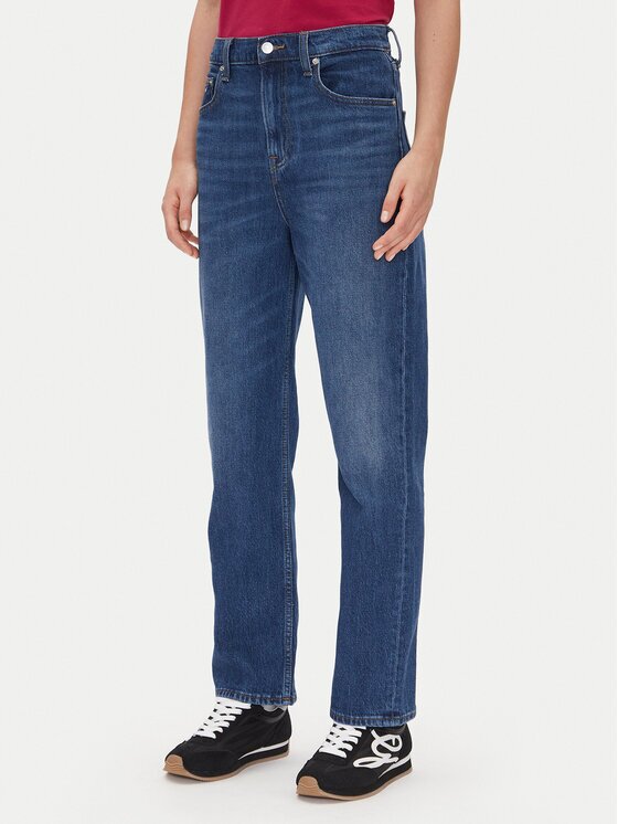 Tommy Jeans Blugi Layla Hr Slim Str Bi0152 Co DW0DW20054 Regular Fit