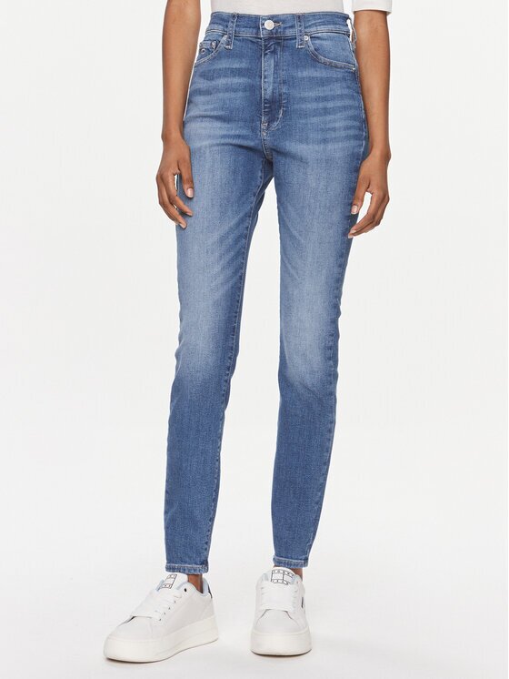 Tommy Jeans Blugi Sylvia Hgh Sskn Ah1230 DW0DW17162 Skinny Fit