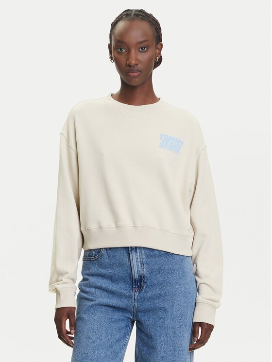 Tommy Jeans Bluză DW0DW21345 Relaxed Fit