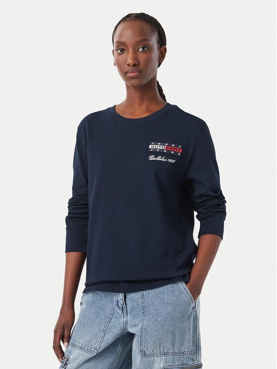 Tommy Jeans Bluză DW0DW23807 Relaxed Fit