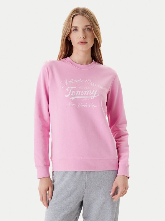 Tommy Jeans Bluză Essential DW0DW20942 Regular Fit