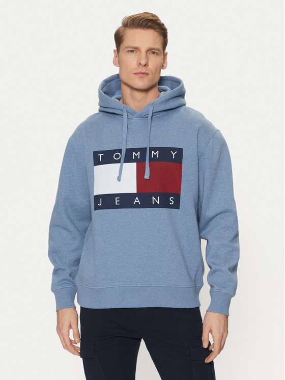 Tommy Jeans Bluză Flag DM0DM21174 Regular Fit