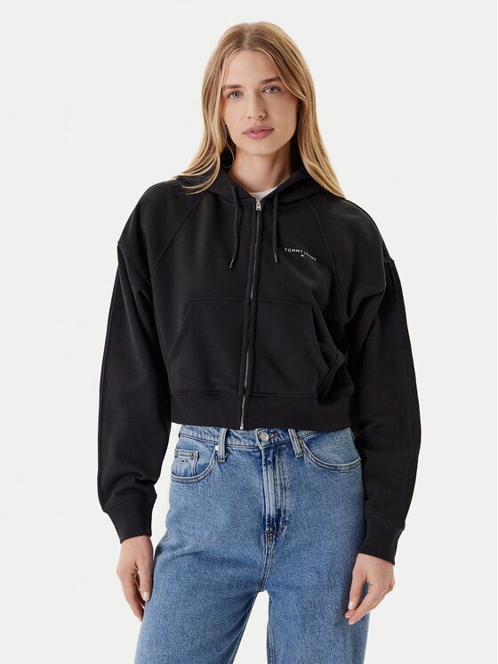 Tommy Jeans Bluză Linear DW0DW21163 Boxy Fit
