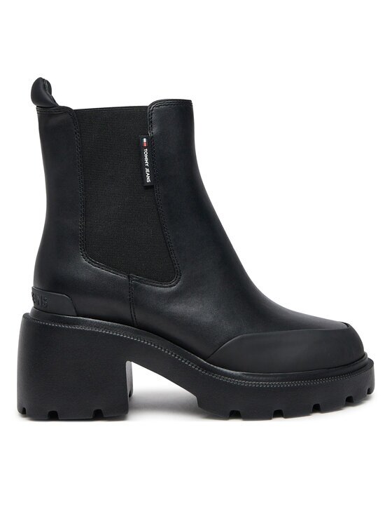 Tommy Jeans Botine Tjw Mid Heel Chelsea Boot EN0EN02681