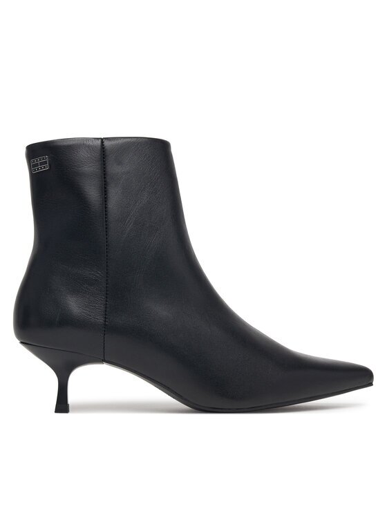 Tommy Jeans Botine Tjw Pointed Kitten Heel Boots EN0EN03172