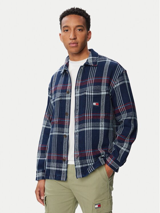 Tommy Jeans Cămașă Check DM0DM23135 Regular Fit