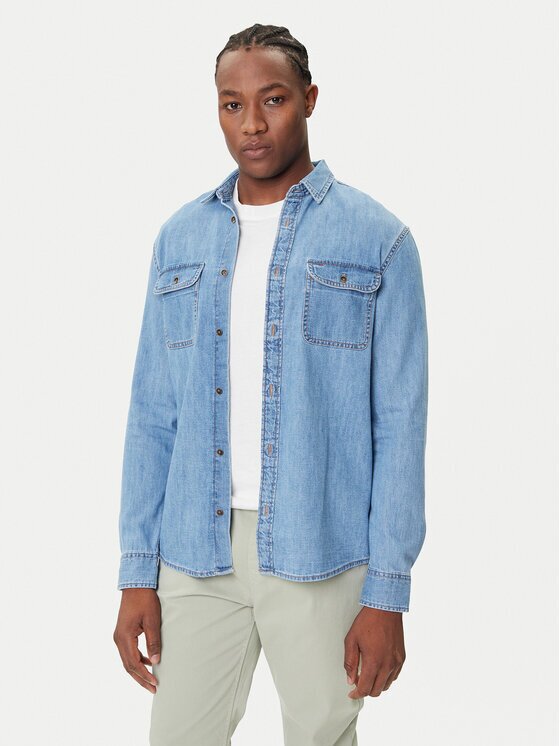 Tommy Jeans cămașă de blugi DM0DM21727 Regular Fit
