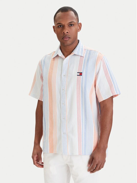 Tommy Jeans Cămașă DM0DM22789 Relaxed Fit
