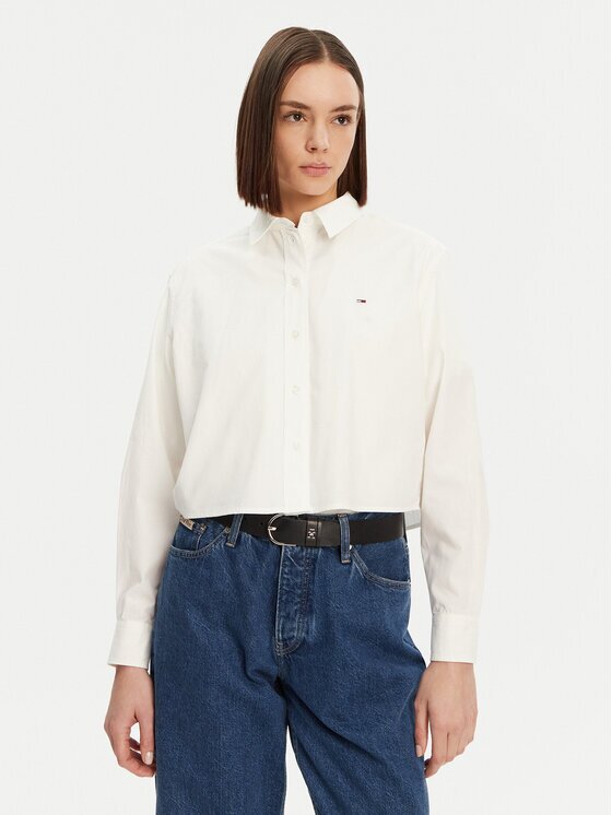 Tommy Jeans Cămașă DW0DW19354 Relaxed Fit