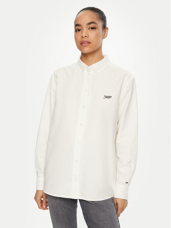 Tommy Jeans Cămașă DW0DW19358 Relaxed Fit
