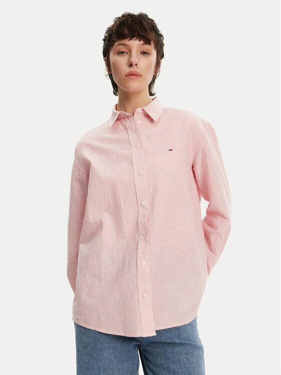Tommy Jeans Cămașă DW0DW20292 Relaxed Fit