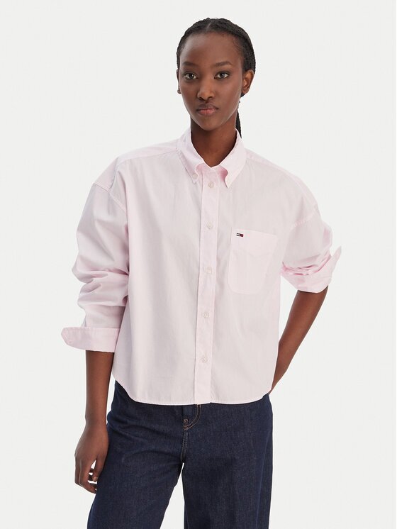 Tommy Jeans Cămașă DW0DW22766 Regular Fit