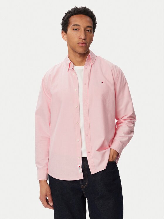 Tommy Jeans Cămașă Oxford DM0DM21298 Regular Fit
