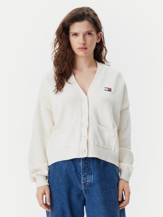 Tommy Jeans Cardigan DW0DW20257 Relaxed Fit