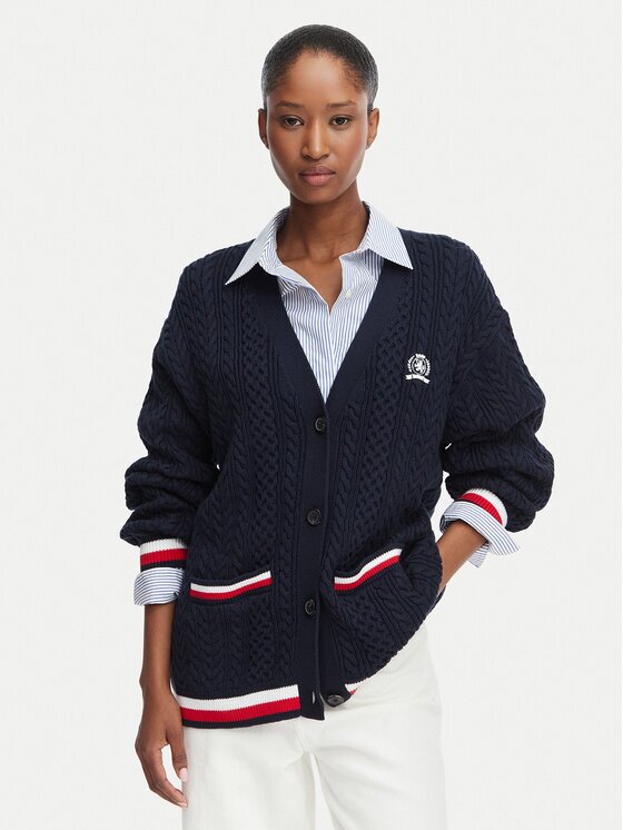 Tommy Jeans Cardigan DW0DW22934 Regular Fit