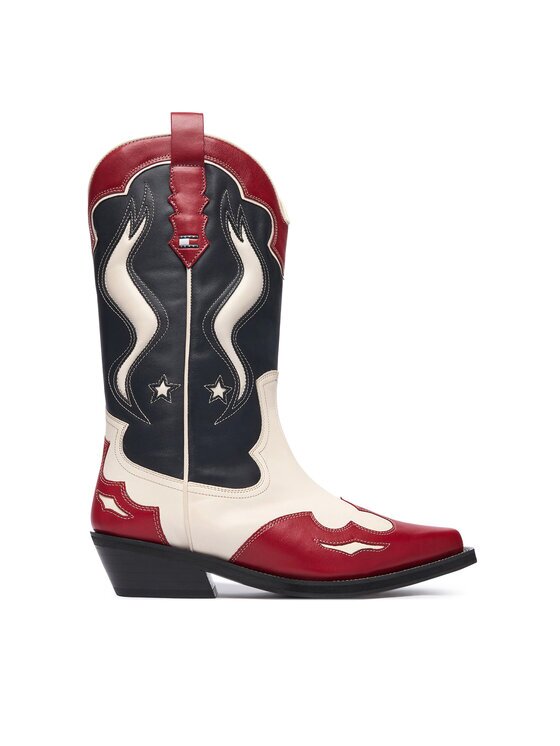 Tommy Jeans Cizme și botine cowboy Archive EN0EN03046