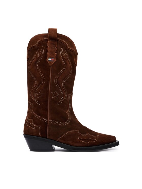 Tommy Jeans Cizme și botine cowboy Archive EN0EN03095